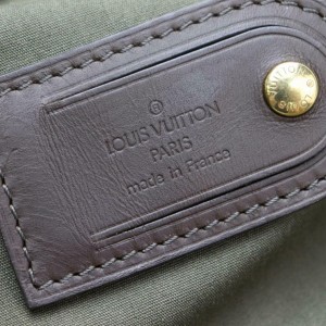 Louis Vuitton Khaki Monogram Mini Lin Annette Horizon Pegase Rolling Luggage 871668