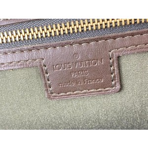 Louis Vuitton Khaki Green Monogram Mini Lin Josephine PM Boston Speedy Bag 861933