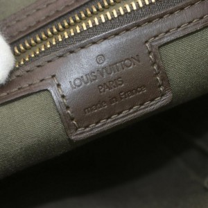 Louis Vuitton Khaki Green Monogram Mini Lin Josephine PM Speedy Bag wit Strap 863380