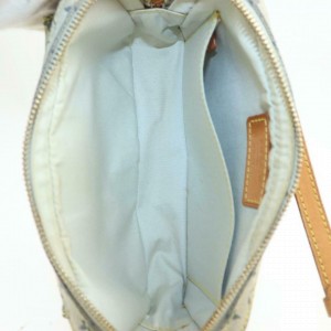 Louis Vuitton Khaki Olive Grey Monogram Mini Lin Juliette Crossbody Bag 859931