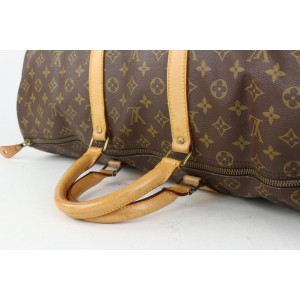 Louis Vuitton Monogram Keepall 60 Boston Duffle Bag 1019lv27