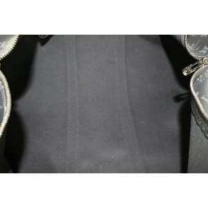 Louis Vuitton Black Monogram Eclipse Keepall Bandouliere 55 Duffle