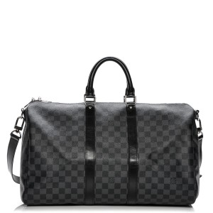 Louis Vuitton Damier Graphite Keepall Bandouliere 45 with Strap 861111