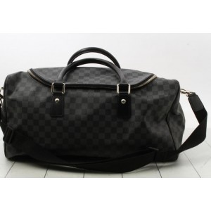 Louis Vuitton Damier Graphite Roadster 50 City with Strap Bandouliere Keepall 861113