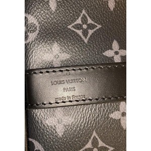 Louis Vuitton Graphite Monogram Eclipse Reverse Keepall Bandouliere 50 Strap 860730