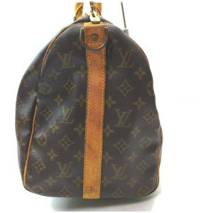 Louis Vuitton Monogram Keepall Bandouliere 45 with Strap  861291