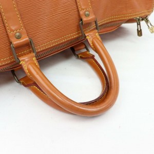 Louis Vuitton Rare Brown Epi Leather Keepall 45 870167