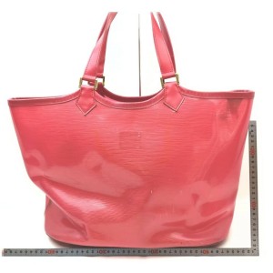 Louis Vuitton Red Epi Plage Lagoon Bay Tote Bag with Pouch  862383