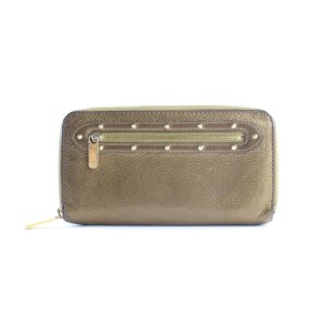 Louis Vuitton Bronze Suhali Long Zippy Wallet 228121