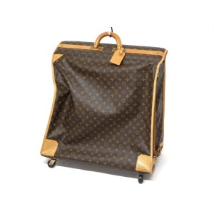 Louis Vuitton Rare Monogram Pullman Vertical Trolley Garment Suitcase  Bag 240162