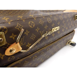 Louis Vuitton Rare Monogram Pullman Vertical Trolley Garment Suitcase  Bag 240162