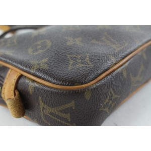 Louis Vuitton Monogram Pochette Marly Bandouliere Crossbody Bag 660lvs618