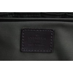 Louis Vuitton mini Lin dark blue sac maman shoulder bag