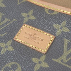 Louis Vuitton Monogram Saumur 35 Crossbody Saddle Messenger Bag  862115