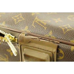 Louis Vuitton Carry-On Monogram Pegase 55 Rolling Luggage Trolley Suitcase 586lvs312