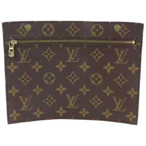 Louis Vuitton Monogram Randonnee Insert Pouch Toiletry Clutch 922lv82