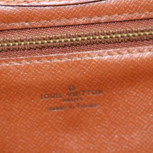 Louis Vuitton Brown Epi Montaigne Clutch 867317