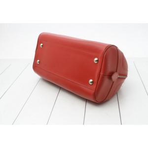 Louis Vuitton Red Epi Leather  Montaigne PM Bowler Speedy  858093