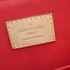 Louis Vuitton Monogram Montebello PM Red Vernis 860006