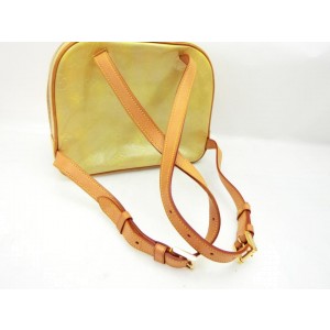 Louis Vuitton Green-Yellow Monogram Vernis Murray Mini Backpack 235740