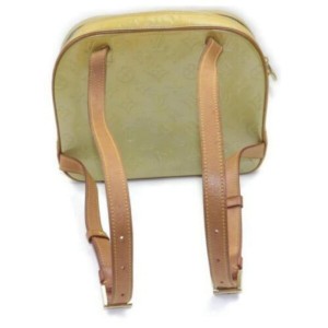 Louis Vuitton Monogram Vernis Murray Mini Backpack Yellow-Green 