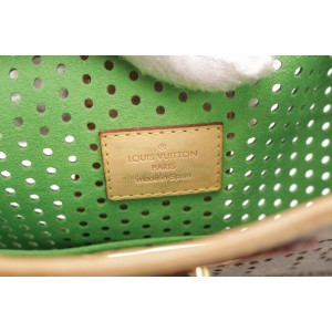 Louis Vuitton Musette Green Perforated Monogram 2lk1206 Brown