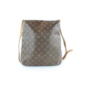 Louis Vuitton Musette Salsa Canvas Shoulder Bag (pre-owned) in Brown
