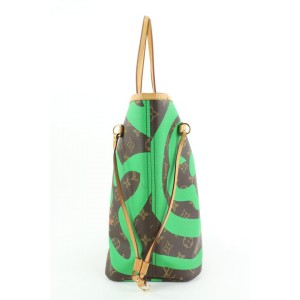 Louis Vuitton Green Monogram Summer Spirit Tahitienne Neverfull MM Tote Bag  862747