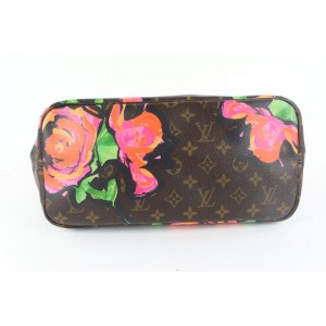 Louis Vuitton Stephen Sprouse Graffiti Roses Neverfull MM Tote Bag 61lvs423