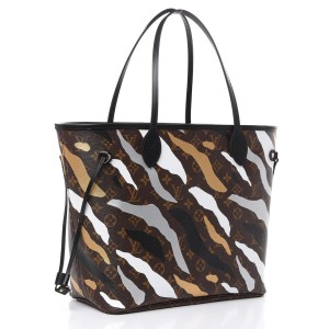 Louis Vuitton x LOL Neverfull MM Tote Bag Monogram Camouflage