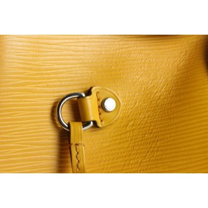 Louis Vuitton Mimosa Yellow Epi Leather Neverfull MM Tote Bag 860858
