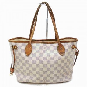 Louis Vuitton Small Damier Azur Neverfull PM Tote Bag 862305
