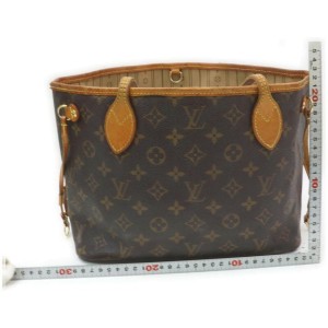 Brown Louis Vuitton Monogram Neverfull MM Tote Bag, Louis Vuitton 2012 pre-owned  Neverfull PM tote bag Brown