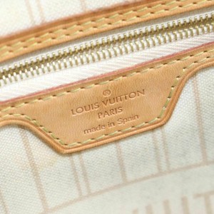 Louis Vuitton Damier Azur Neverfull MM Tote 861154