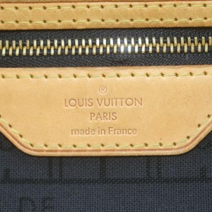 Louis Vuitton Monogram Mongram Neverfull PM Tote with Stripe 863287