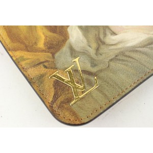 Louis Vuitton Masters Jeff Koons Fragonard Neverfull Pochette Wristlet bag 538lvs611