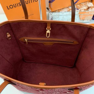Louis Vuitton Rare Limited Red Bordeaux Since 1854 Neverfull MM