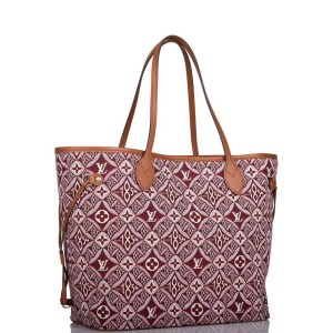 Louis Vuitton Rare Since 1854 Bordeaux Red MM Neverfull Tote with Pouch 861062