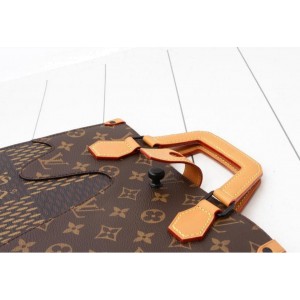 Louis Vuitton Nigo Giant Damier Mino Tote with Strap Nano Sac Bag  861880