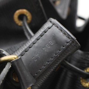 Louis Vuitton Black Epi Noir Petit Noe 868122