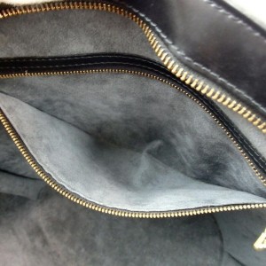 Louis Vuitton Black Epi Noir Saint Jacques Zip Tote 85885