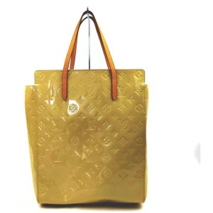 Louis Vuitton Beige Monogram Vernis Catalina North South Tote Bag  862295