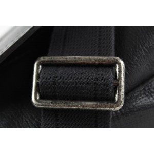Louis Vuitton Black Utah Leather Omaha Messenger Crossbody Bag 862411
