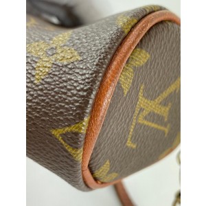 Louis Vuitton Mini Monogram Papillon Wristlet Bag 24L858