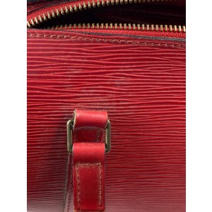 Louis Vuitton, Bags, Louis Vuitton Red Epi Leather Soufflot