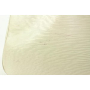 Louis Vuitton White Epi Leather Passy PM Bag 672lvs618