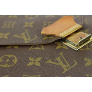 Louis Vuitton Monogram Poche Document - Brown Clutches