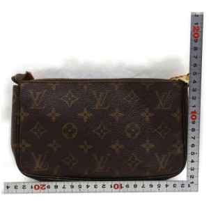 Louis Vuitton Monogram Pochette Accessoires Wristlet Pouch Bag 862711