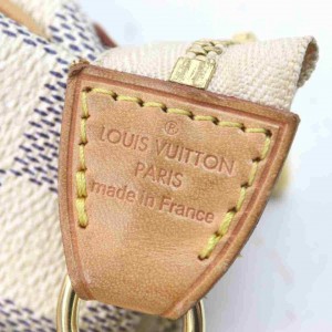 Louis Vuitton Discontinued Damier Azur Pochette Eva Crossbody 2way 860247