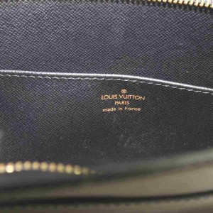 Louis Vuitton Black Epi Pochette Home Envelope Clutch 860457